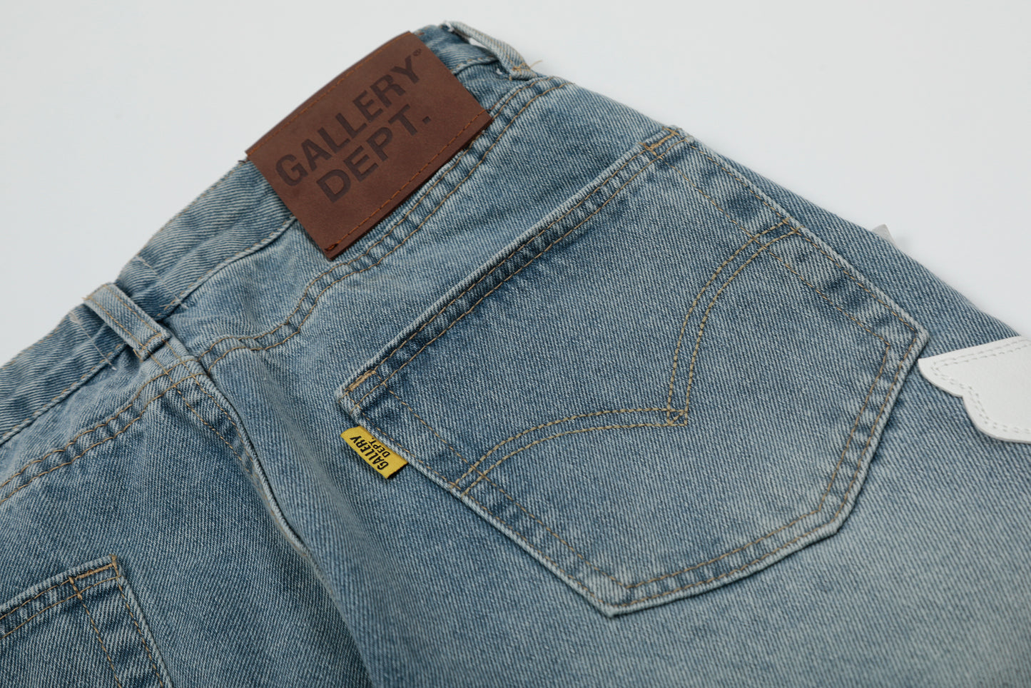 Chrome Hearts Gallery Dept Cross Patch Flare Denim Jeans 8146