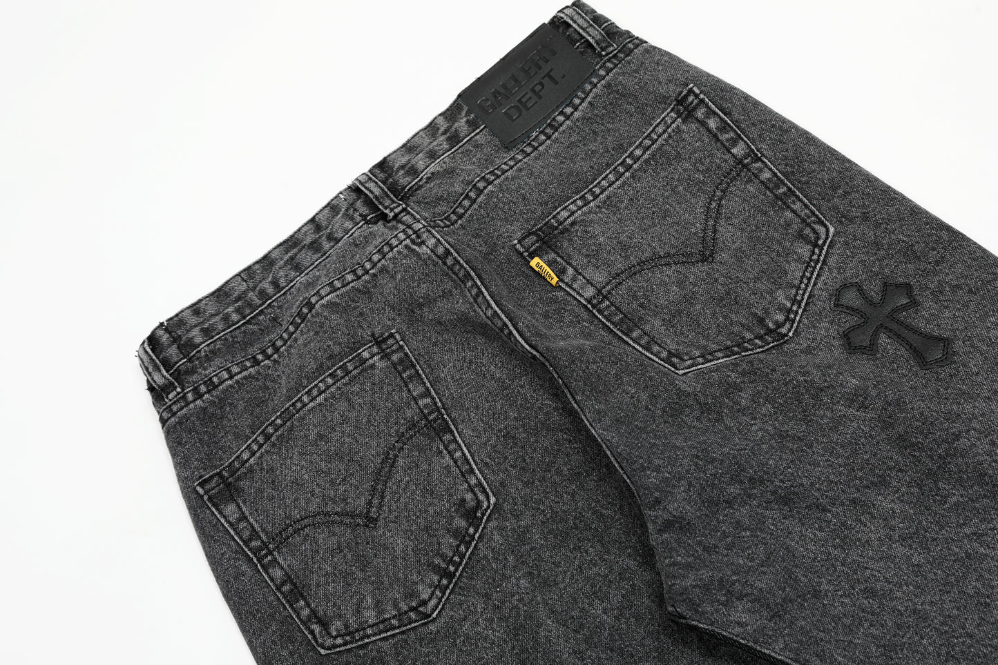 Chrome Hearts Gallery Dept Cross Patch Flare Denim Jeans