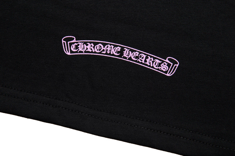 Chrome Hearts USA Script Logo Short Sleeve T-Shirt Tee 6050