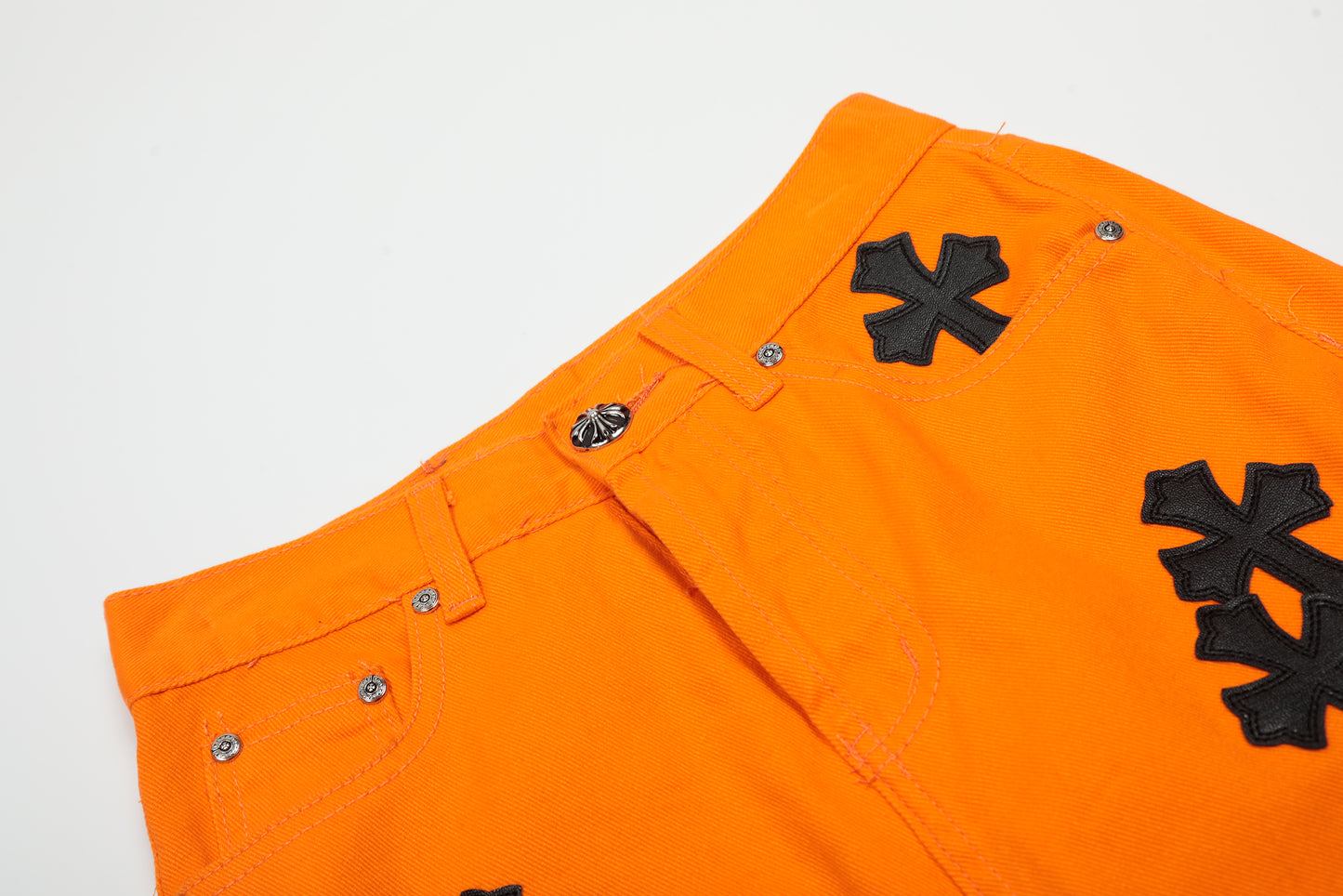 Chrome Hearts Virgil Art Basel Gallery Dept. Cross Patch Jeans