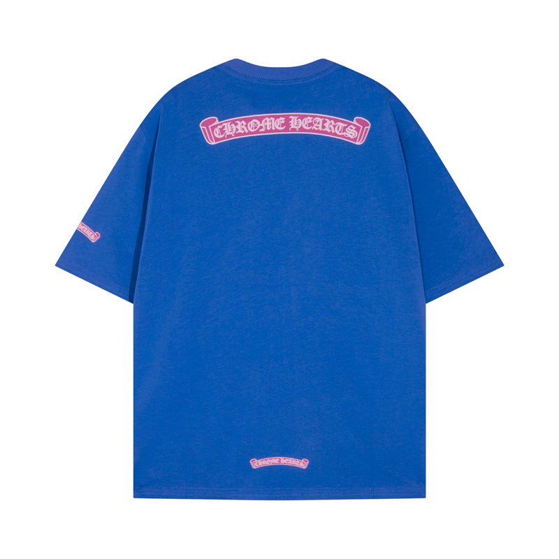 Chrome Hearts Scroll Logo Tee 6056