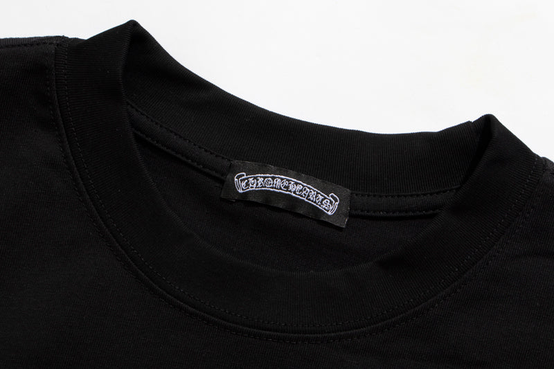 Chrome Hearts Leather Cross Short Sleeves 6091