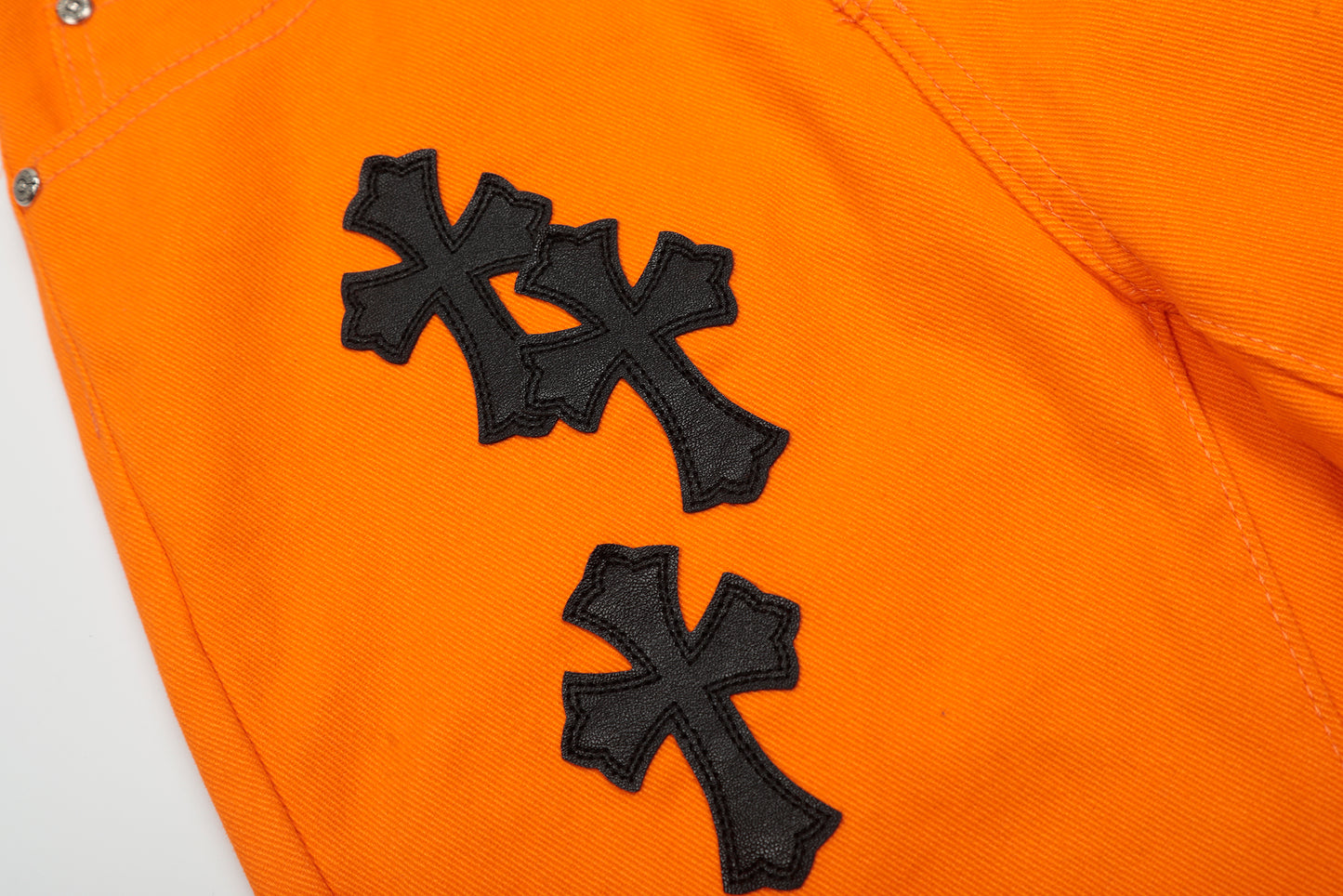 Chrome Hearts Virgil Art Basel Gallery Dept. Cross Patch Jeans