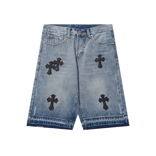 Chrome Hearts New Denim shorts 9920