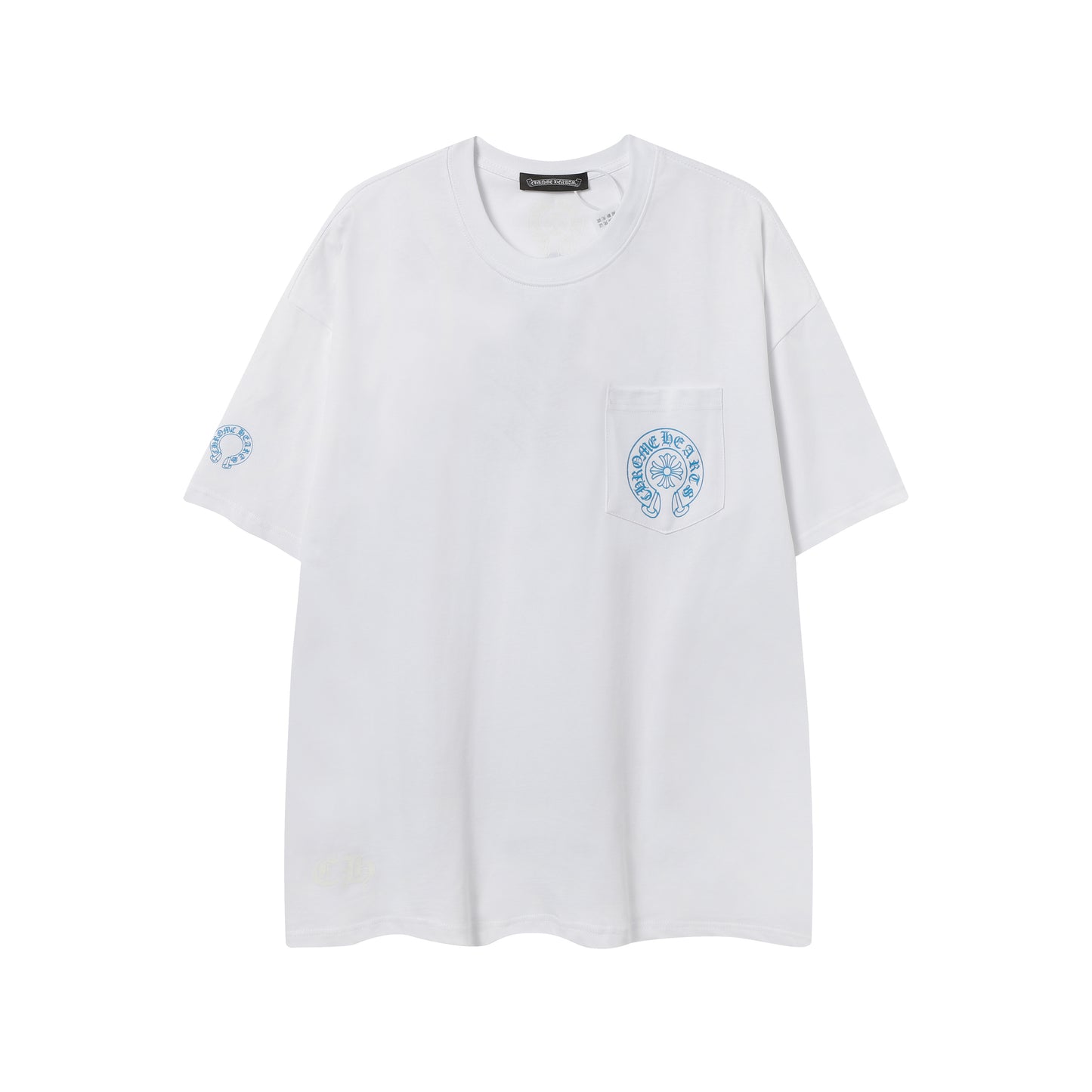 Chrome Hearts Triple Cross Logo Short Sleeve T-shirt 2237