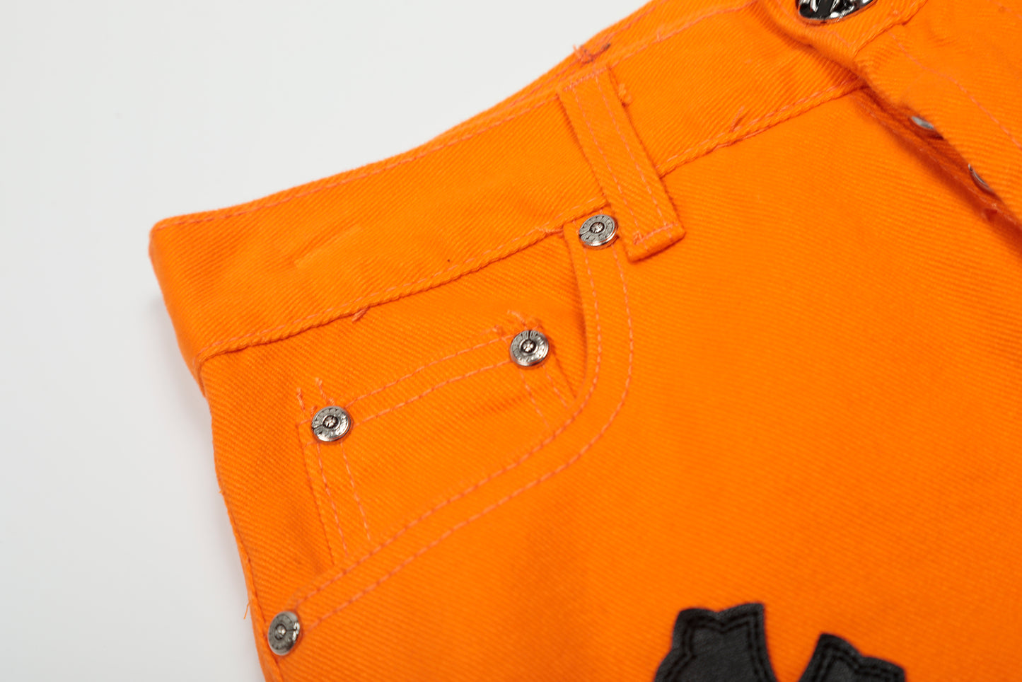 Chrome Hearts Virgil Art Basel Gallery Dept. Cross Patch Jeans