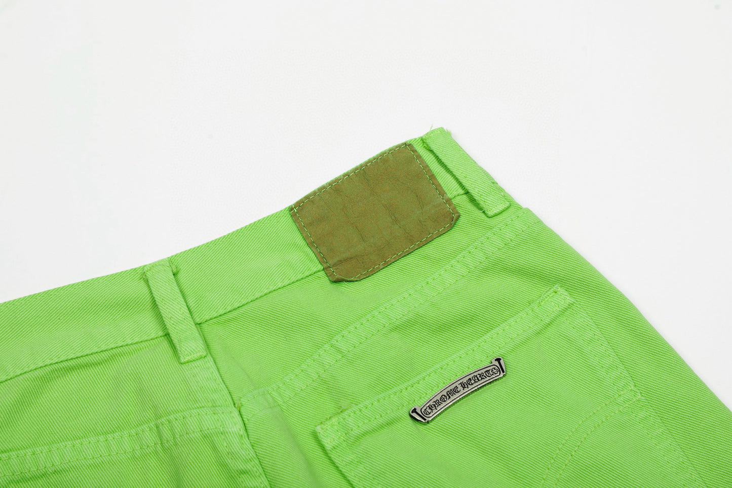 Chrome Hearts Limited edition green cow jeans