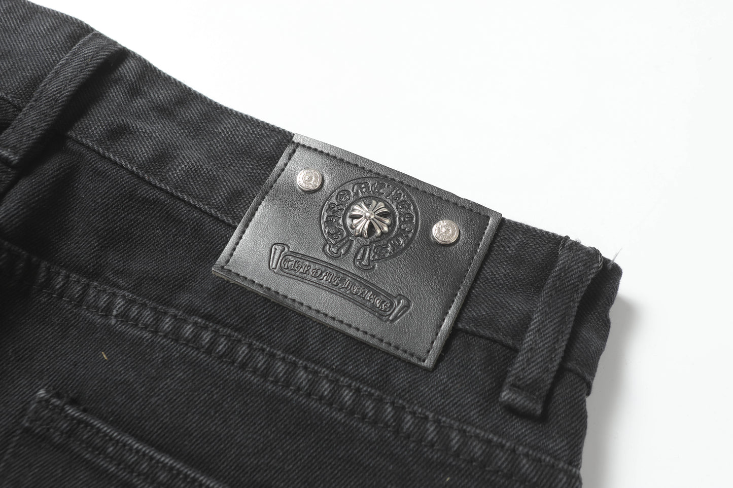 Chrome Hearts Cross Patch Denim Jeans 9981