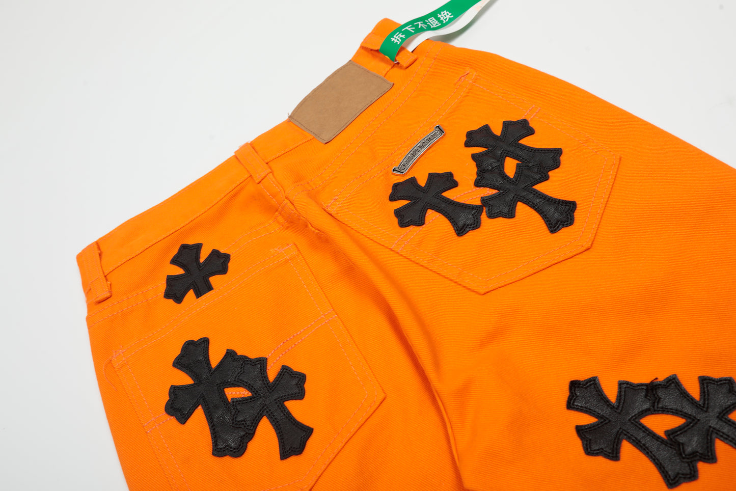 Chrome Hearts Virgil Art Basel Gallery Dept. Cross Patch Jeans