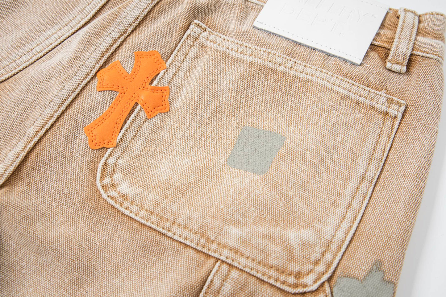 Chrome Hearts Gallery Dept Cross Patch Flare Denim Jeans 8200