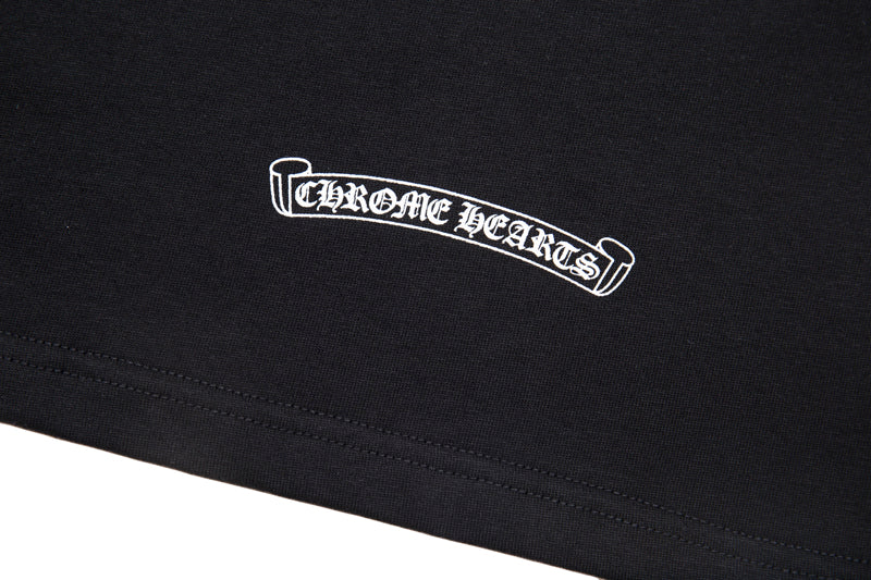Chrome Hearts Multi Color Cross Cemetery T-shirt 6016