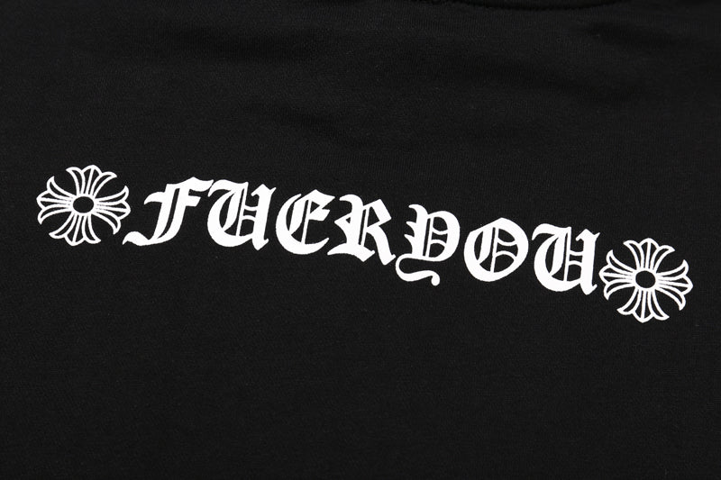 Chrome Hearts Matty Boy Shoulder Logo Hoodie 7033