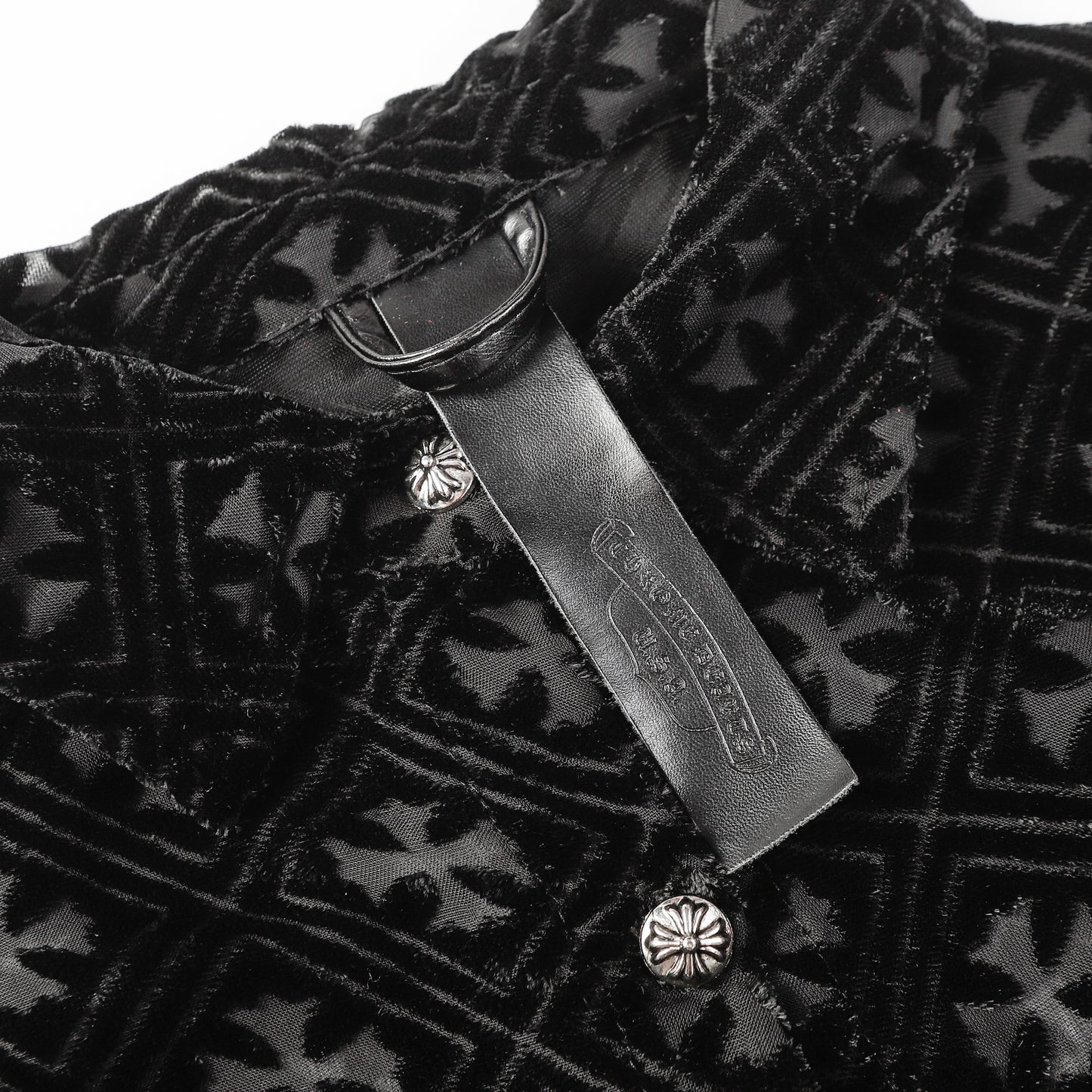 Chrome Hearts Cross black velvet