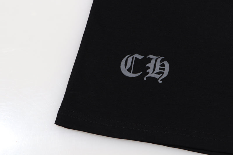 Chrome Hearts Triple Cross Logo L/S T-shirt 8018