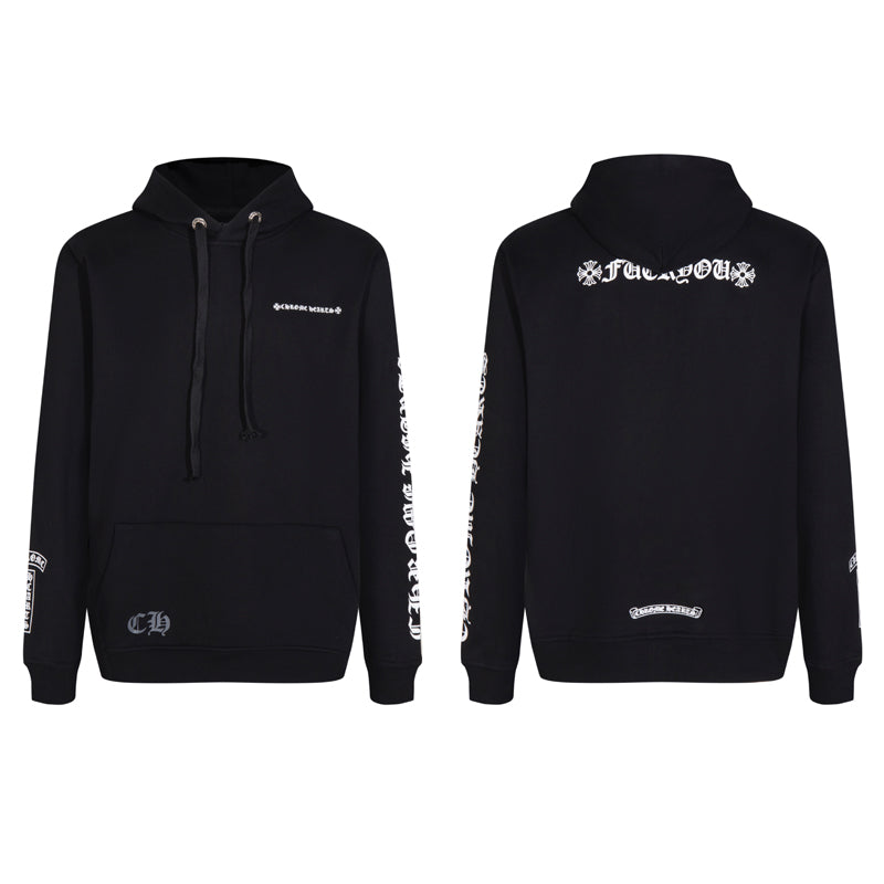 Chrome Hearts Matty Boy Shoulder Logo Hoodie 7033
