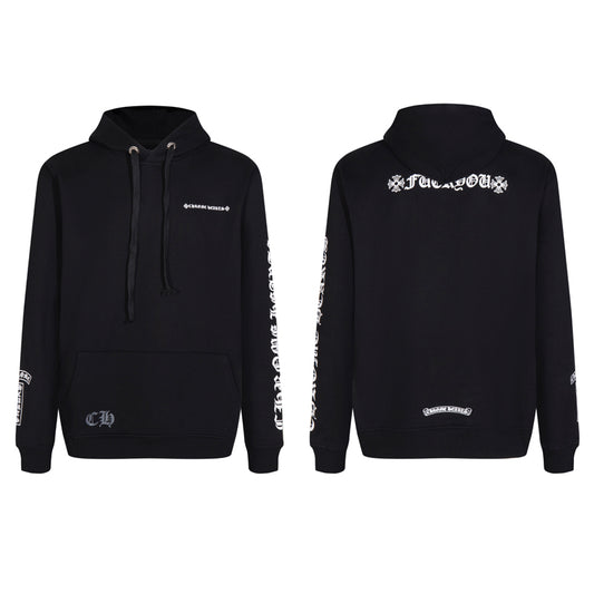 Chrome Hearts  Matty Boy Shoulder Logo Hoodie 7033