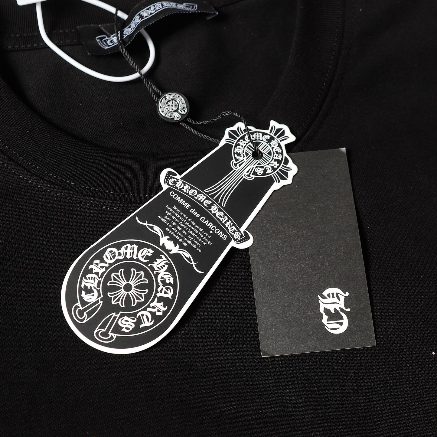 Chrome Hearts Horseshoe Graffiti Cross Colorful T-Shirt 2257