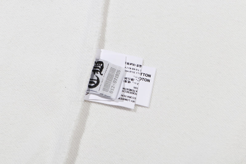 Chrome Hearts Multi-Color Cemetery Cross Logo Zip Up Hoodie 5015