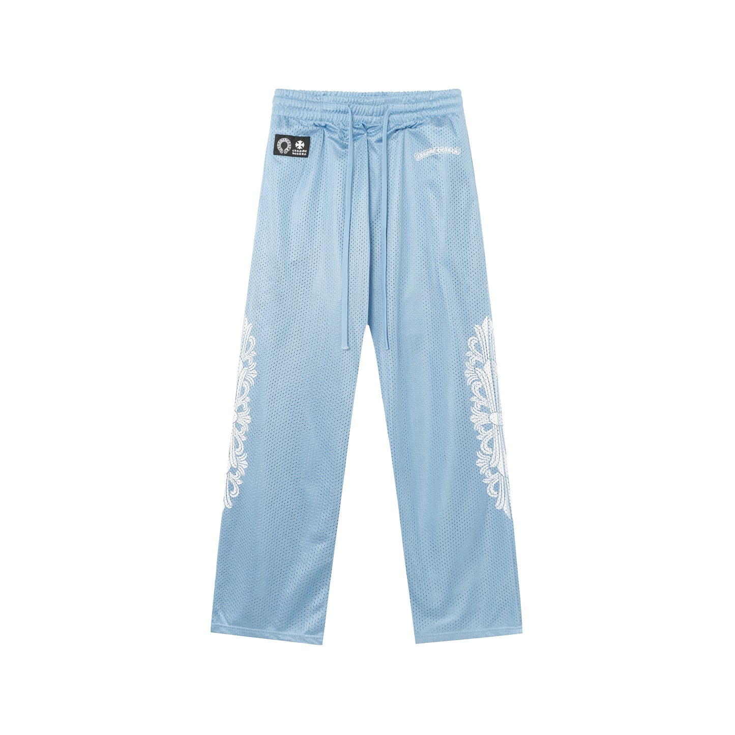 Chrome Hearts Mattyboy graffiti red mesh track pants 9997