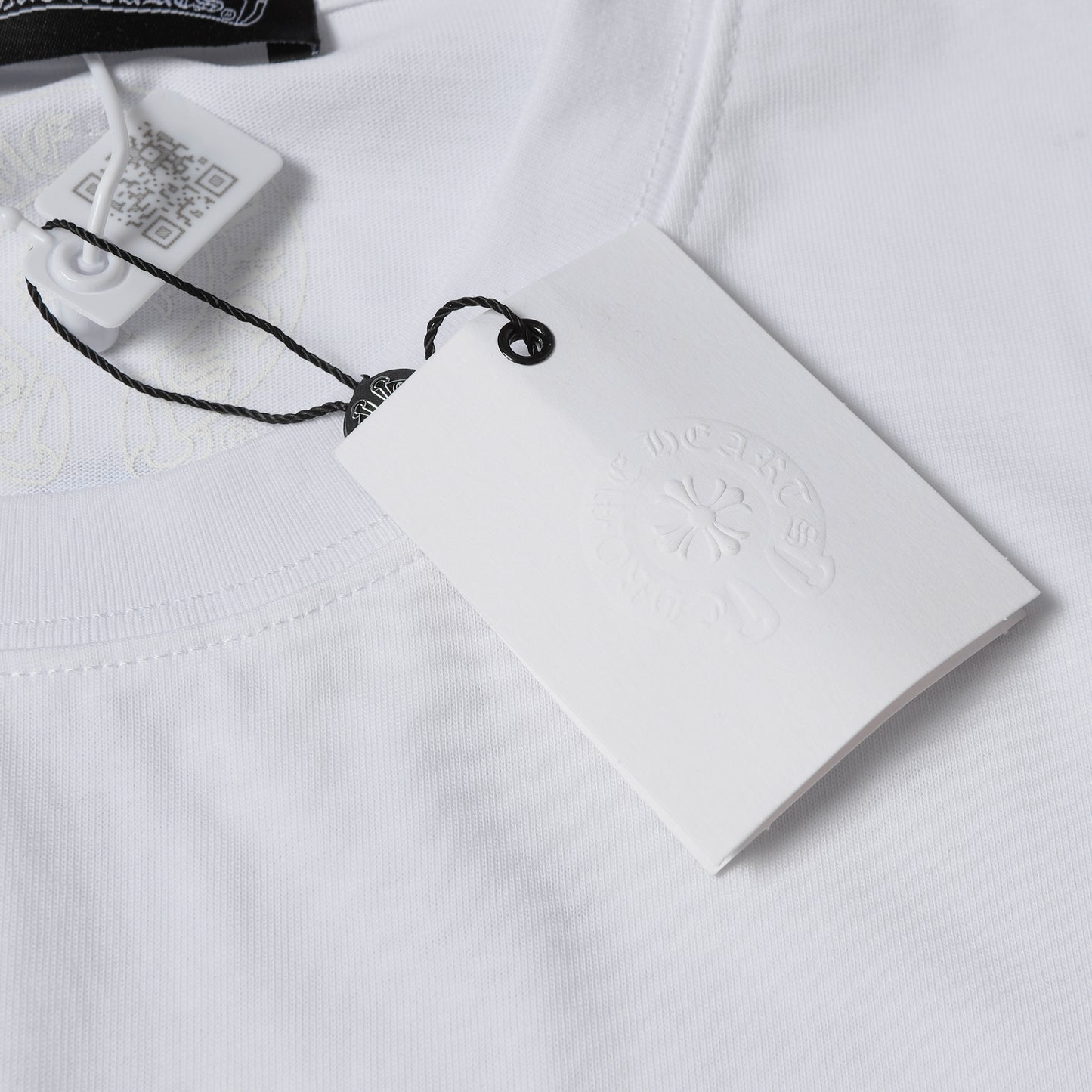 Chrome Hearts Triple Cross Logo Short Sleeve T-shirt 2237