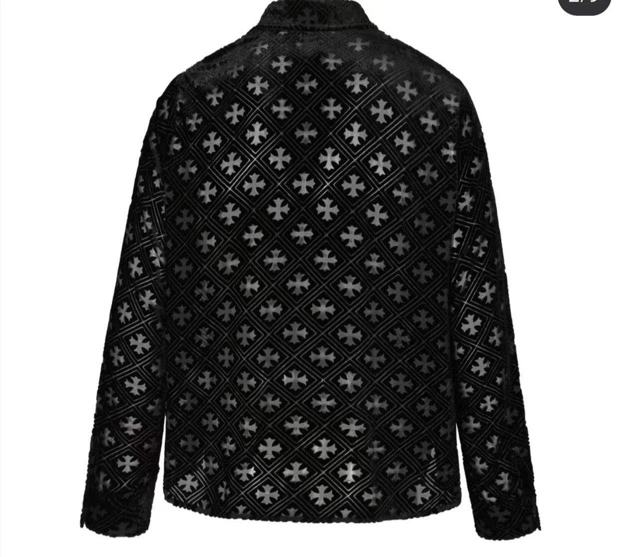 Chrome Hearts Cross black velvet