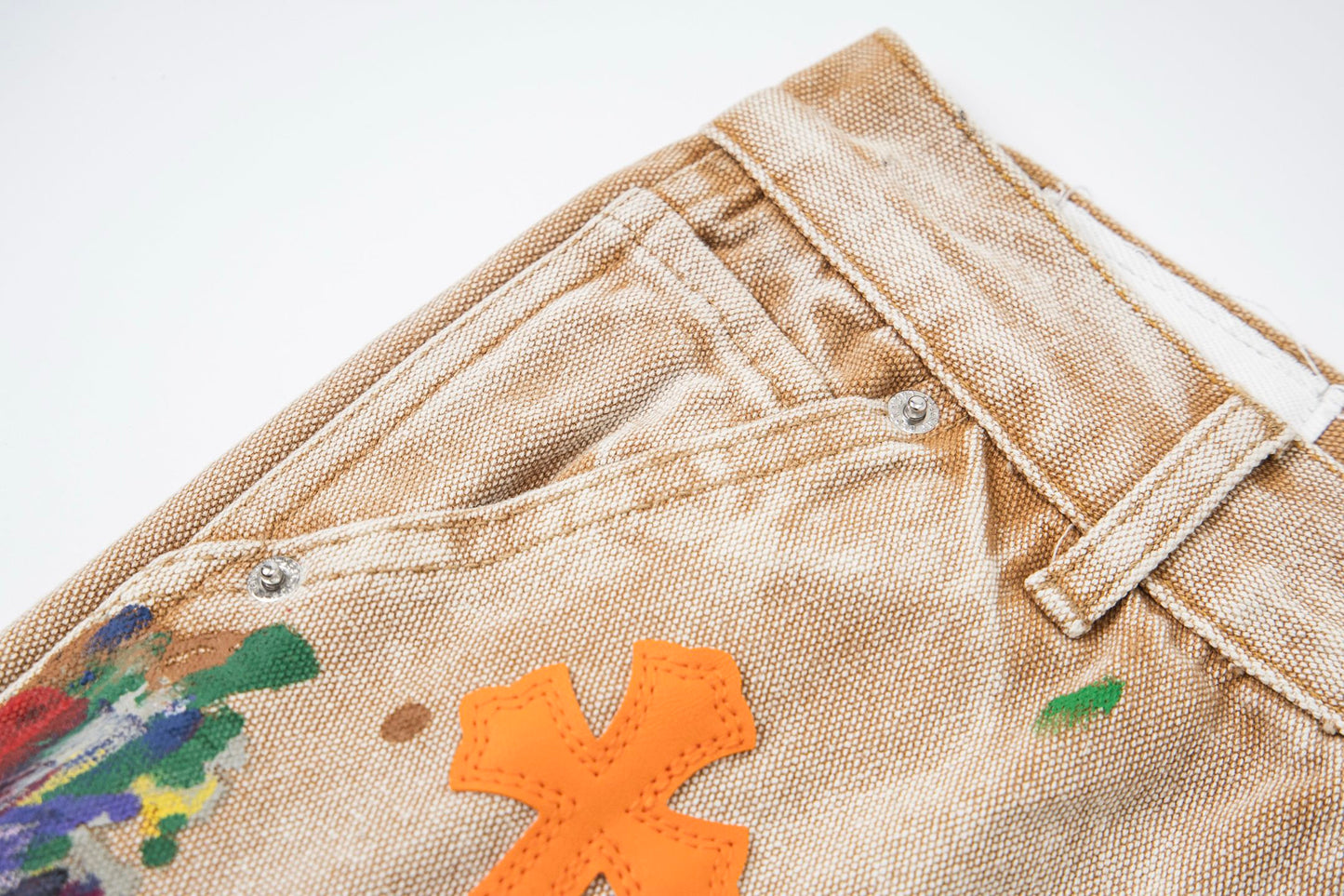 Chrome Hearts Gallery Dept Cross Patch Flare Denim Jeans 8200