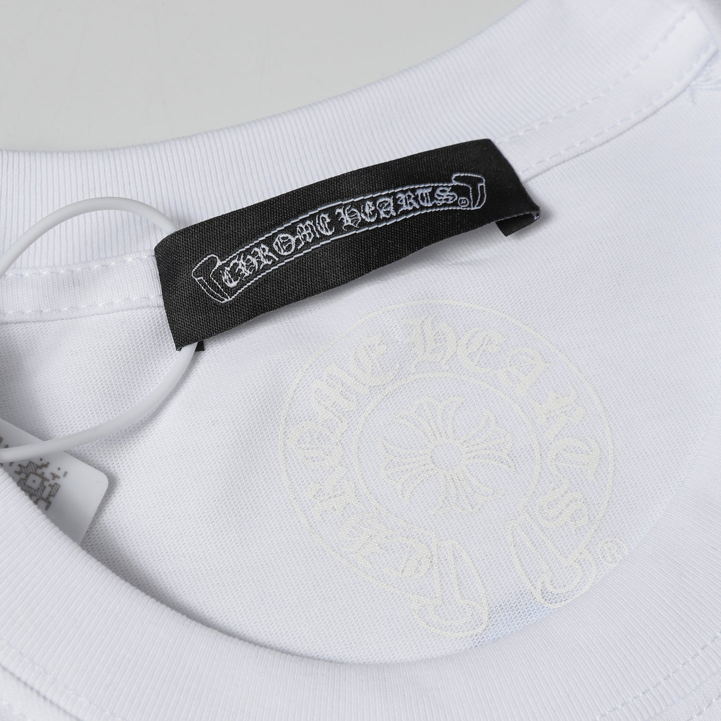 Chrome Hearts Triple Cross Logo Short Sleeve T-shirt 2237