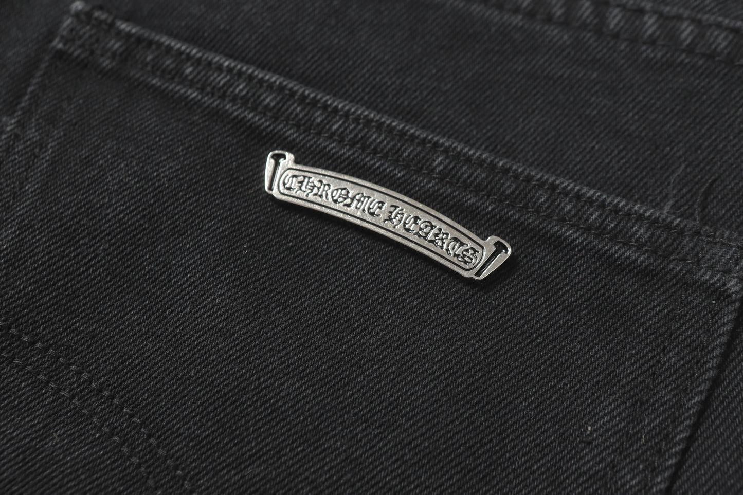 Chrome Hearts Cross Patch Denim Jeans 9981