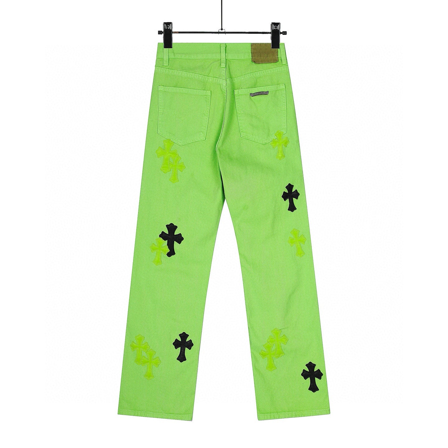 Chrome Hearts Limited edition green cow jeans