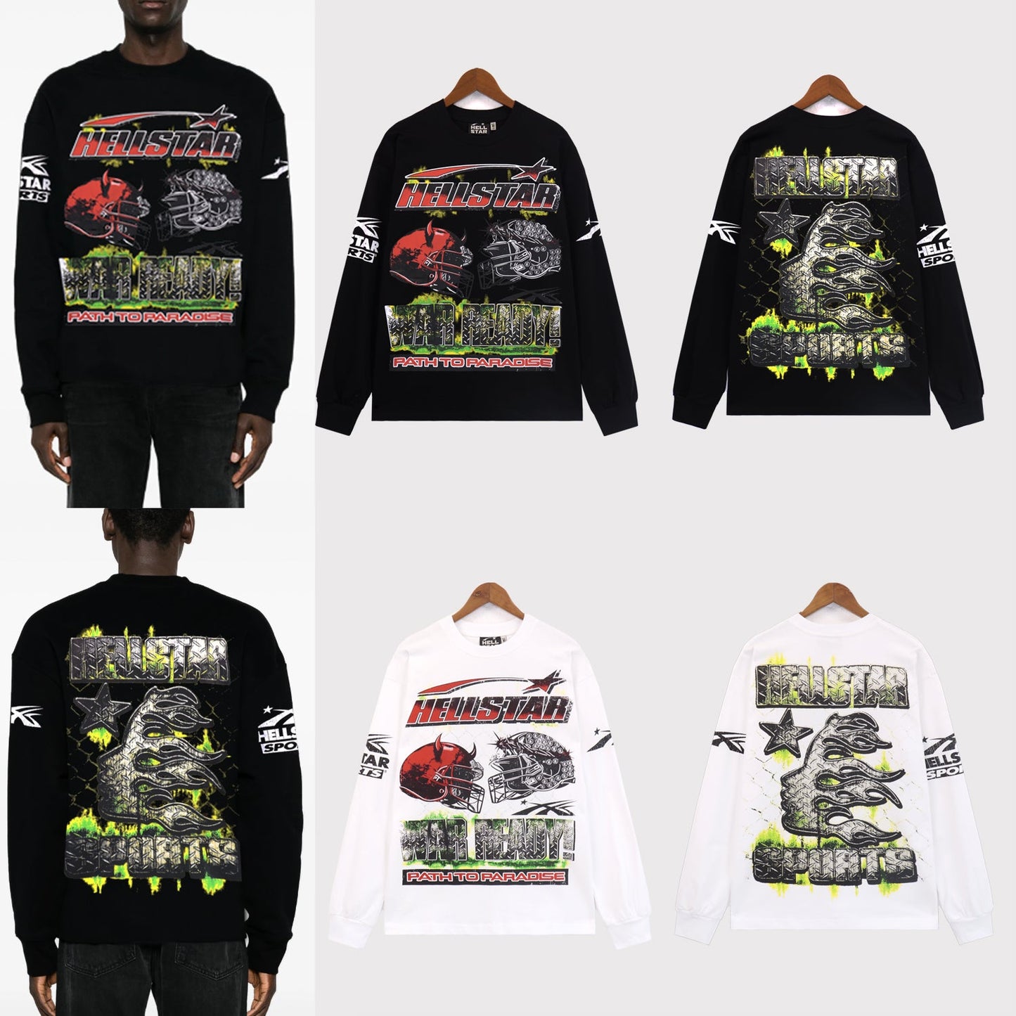 Hellstar Studios New Sweatshirt -7006