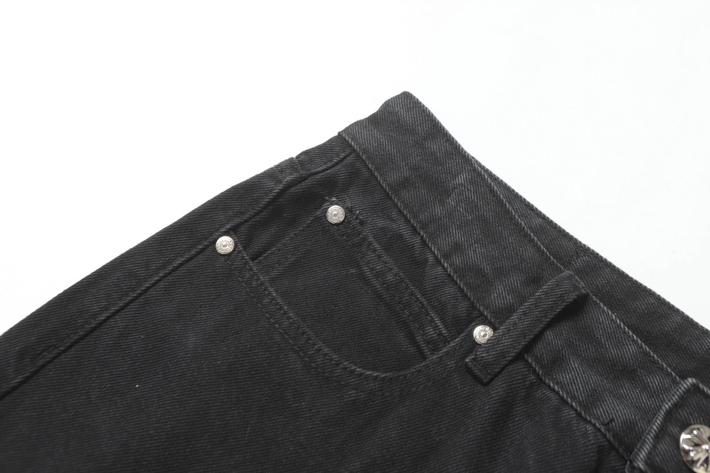 Chrome Hearts Cross Patch Denim Jeans 9981