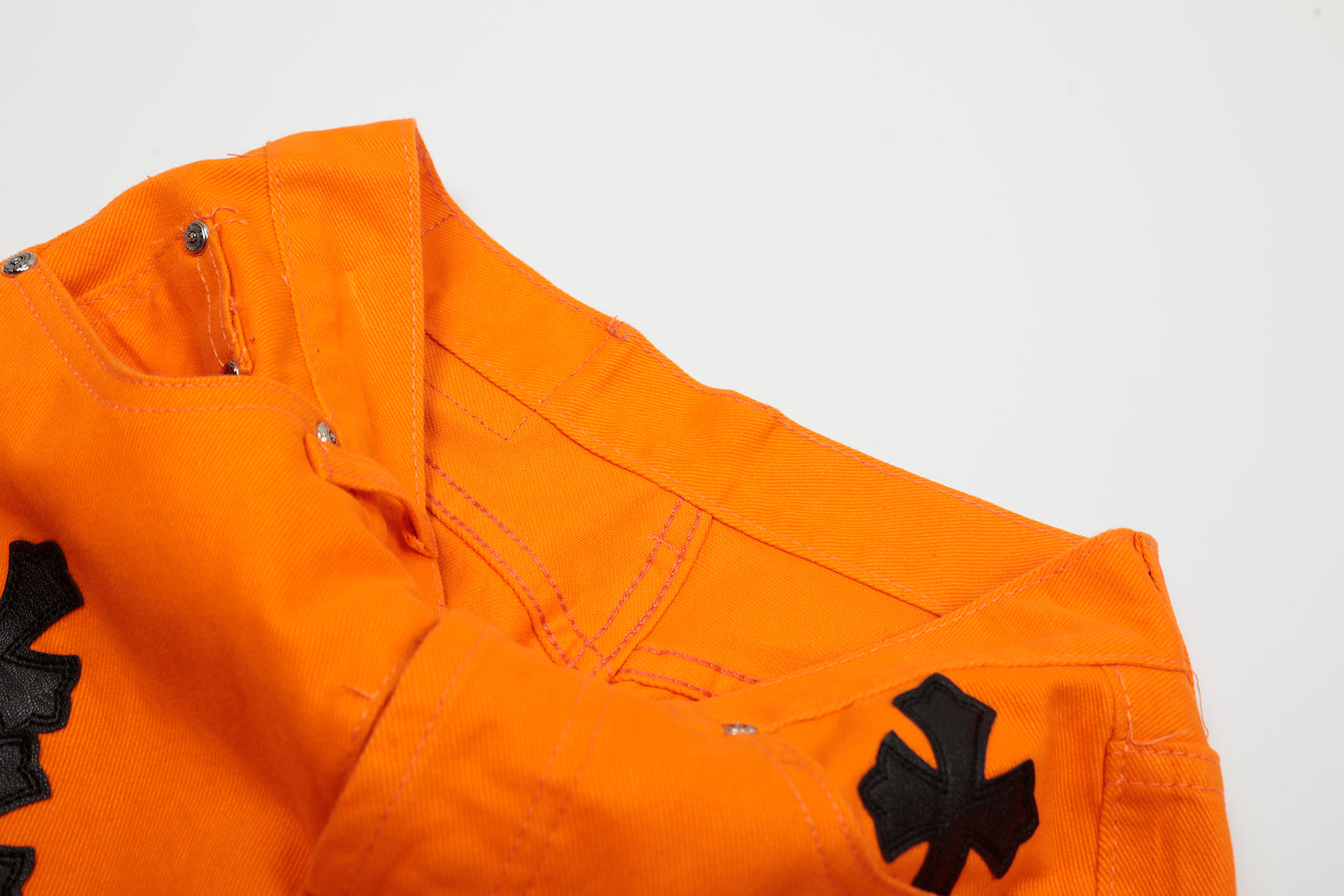 Chrome Hearts Virgil Art Basel Gallery Dept. Cross Patch Jeans