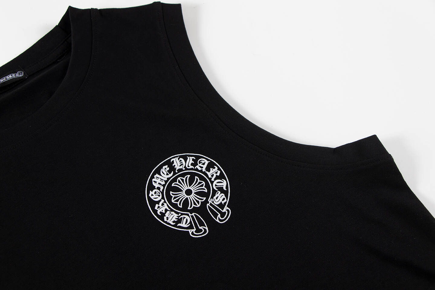 Chrome Hearts Rainbow horseshoe print tank top T-shirt TB40
