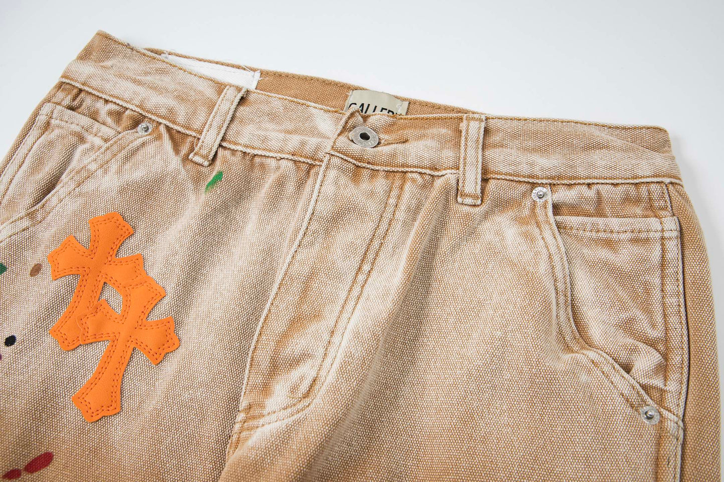 Chrome Hearts Gallery Dept Cross Patch Flare Denim Jeans 8200