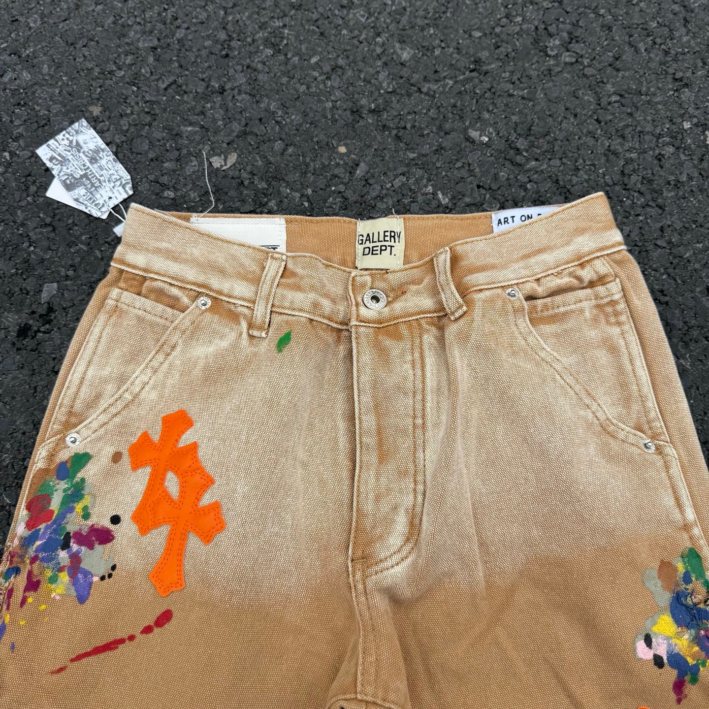 Chrome Hearts Gallery Dept Cross Patch Flare Denim Jeans 8200