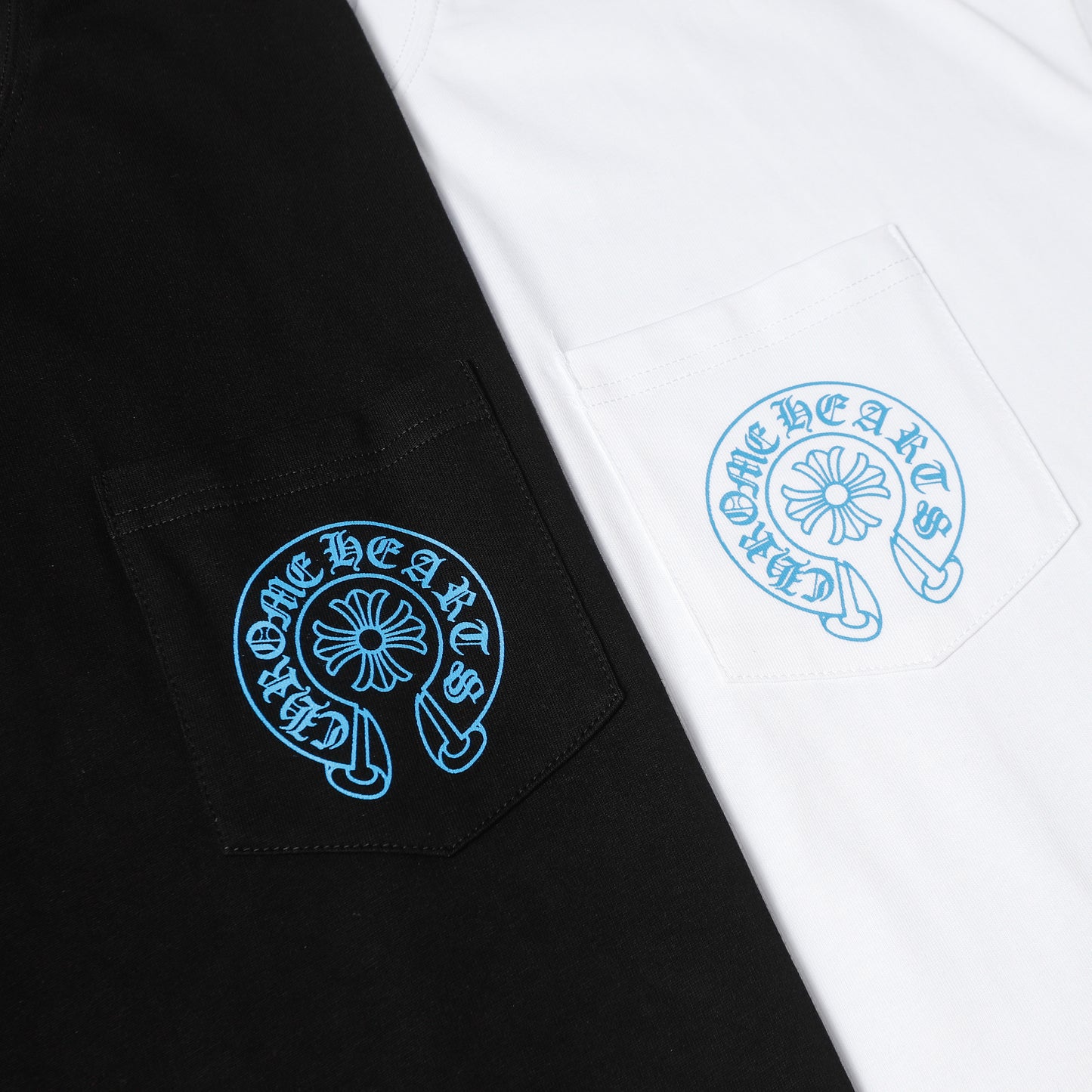 Chrome Hearts Triple Cross Logo Short Sleeve T-shirt 2237