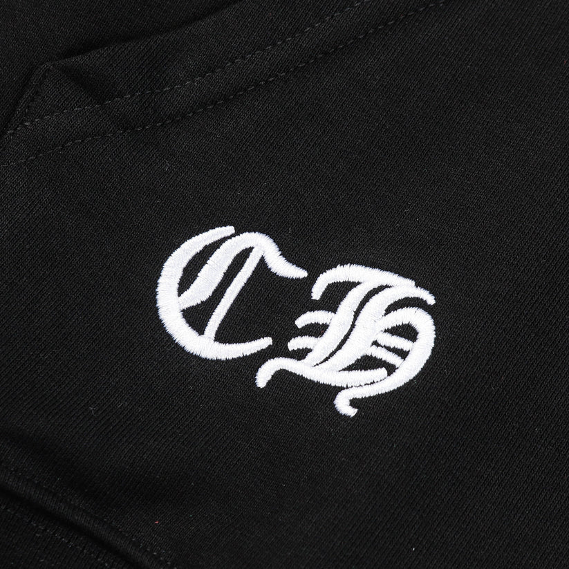 Chrome Hearts Script Logo Classic Zip Up Hoodie 9811