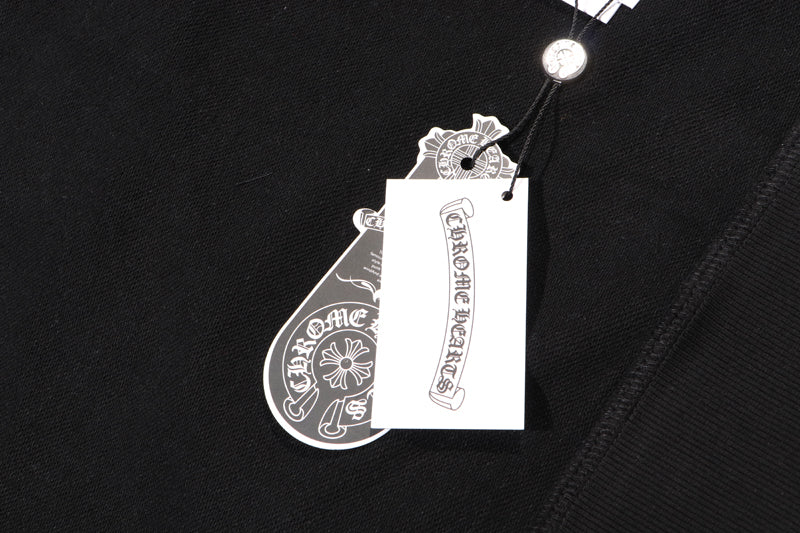 Chrome Hearts Multi-Color Cemetery Cross Logo Zip Up Hoodie 5015
