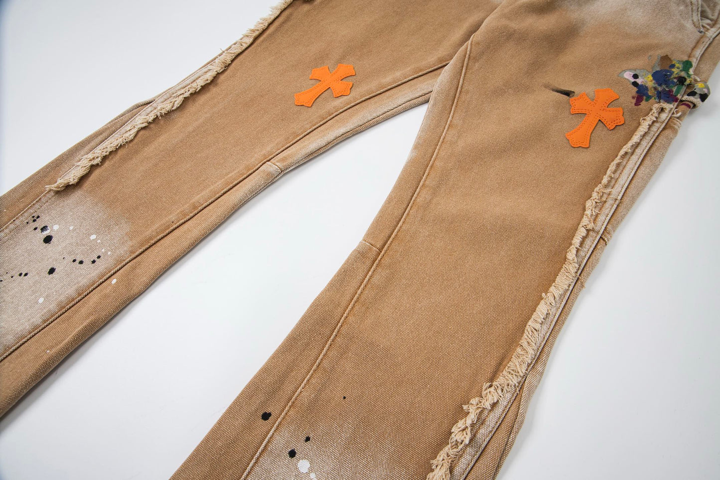 Chrome Hearts Gallery Dept Cross Patch Flare Denim Jeans 8200