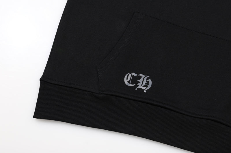 Chrome Hearts Matty Boy Shoulder Logo Hoodie 7033