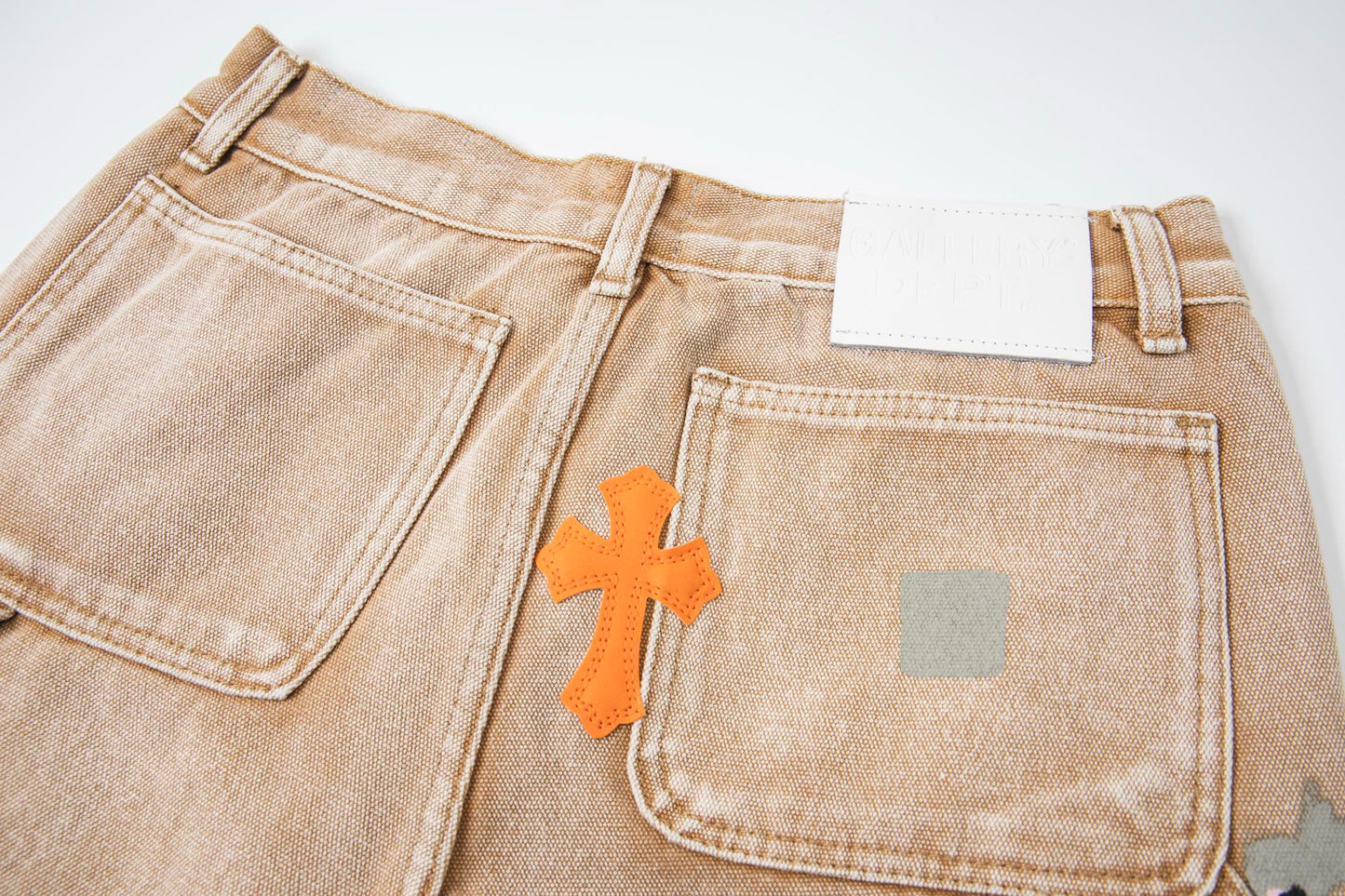 Chrome Hearts Gallery Dept Cross Patch Flare Denim Jeans 8200