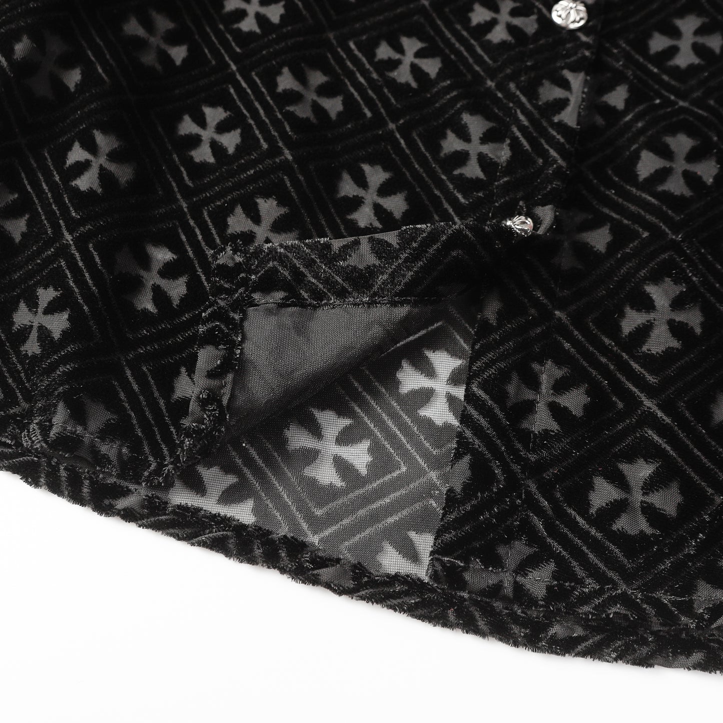 Chrome Hearts Cross black velvet