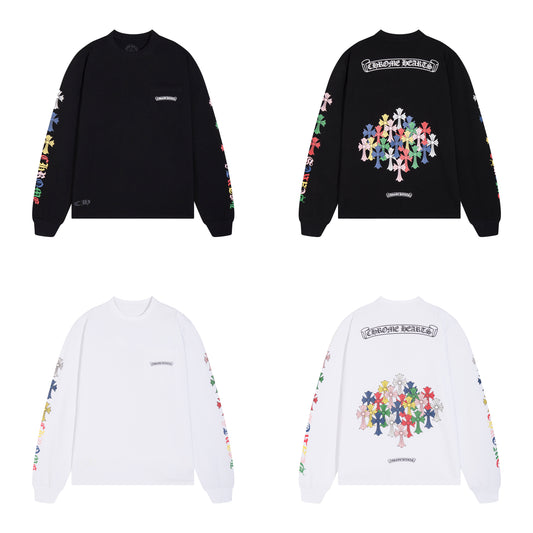 Chrome Hearts Multi Color Cross SWEATSHIRTS 8015