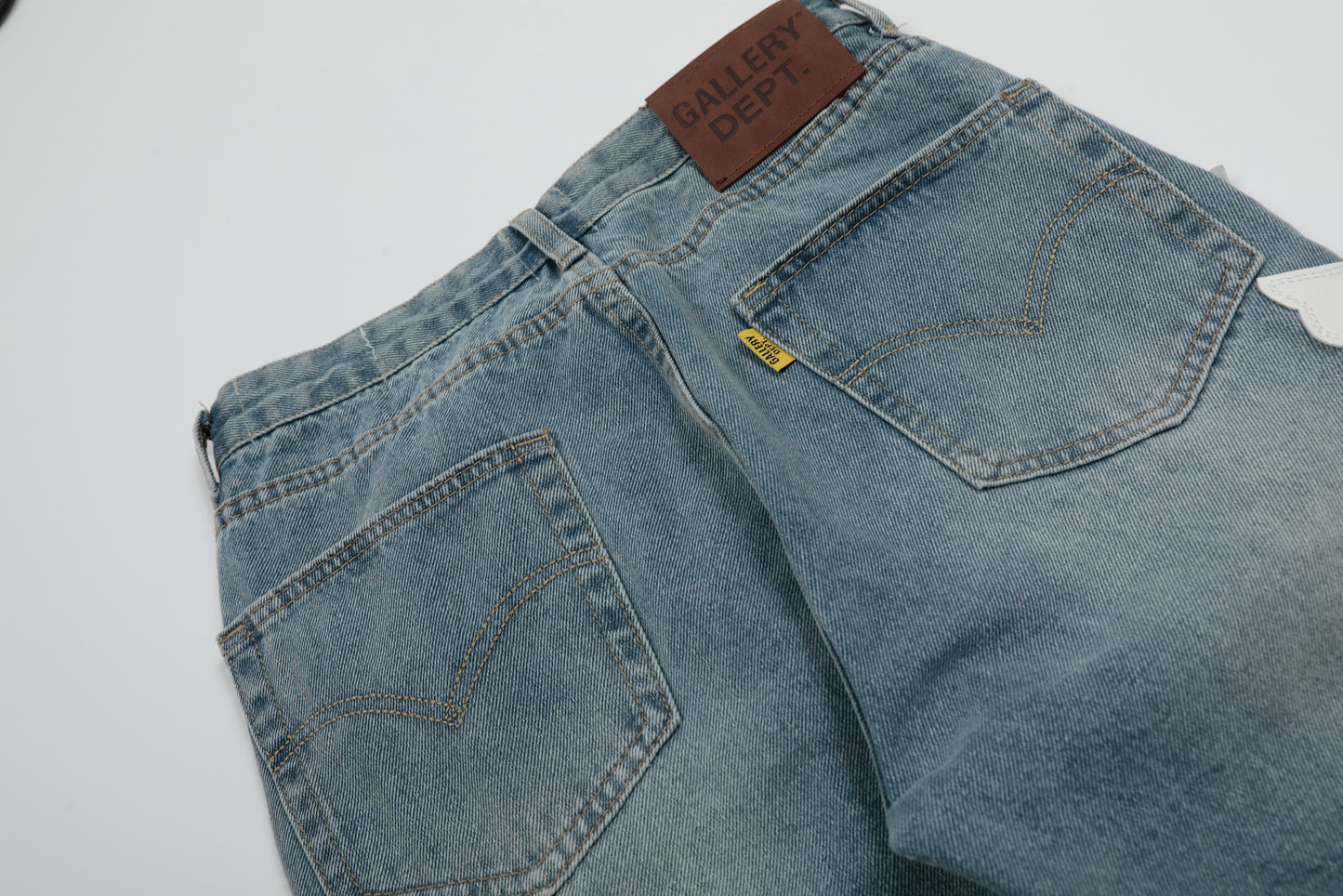 Chrome Hearts Gallery Dept Cross Patch Flare Denim Jeans 8146