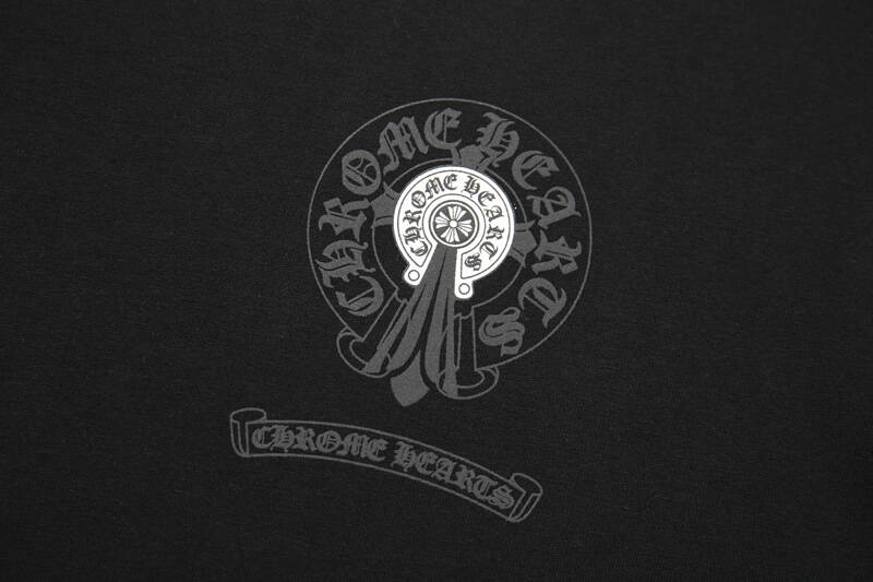 Chrome Hearts Double Exposure Horse Hoof Cross T-Shirt 6006