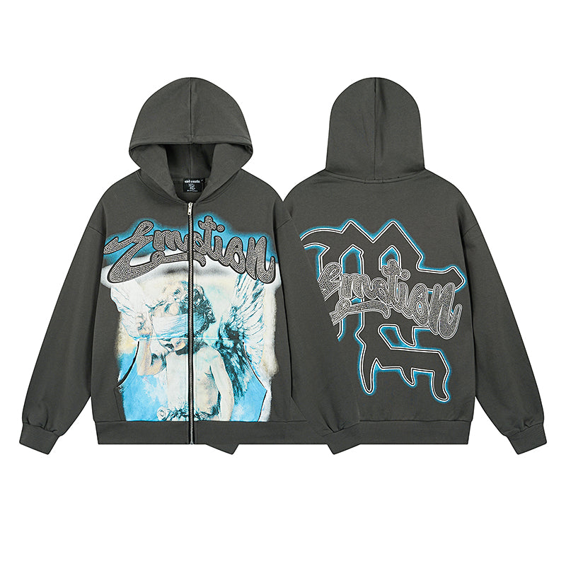 MIXED EMOTION Classic Fit Hoodie