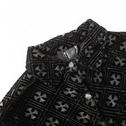 Chrome Hearts Cross black velvet