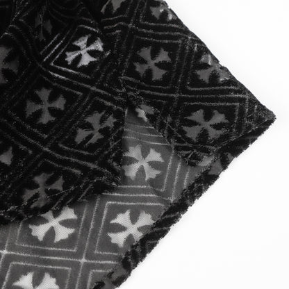 Chrome Hearts Cross black velvet