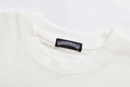 Chrome Hearts Leather Cross Short Sleeves 6091