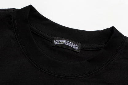 Chrome Hearts Leather Cross Short Sleeves 6091